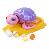 Interactive Silverlit Rescue Turtle toy with responsive lights, sounds, and movements; includes eggs with baby turtles.