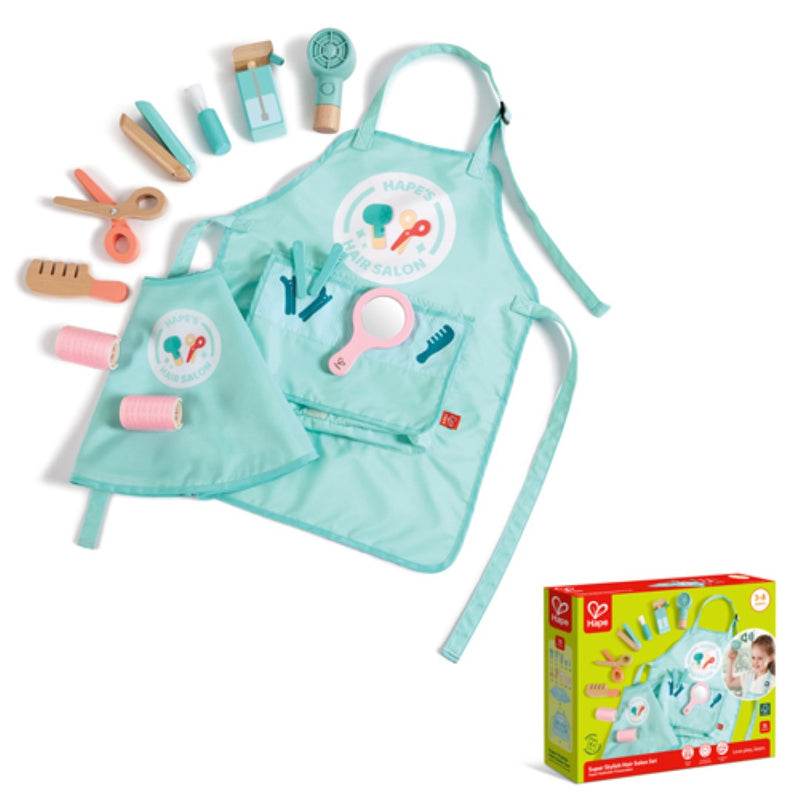 Playset - Hape Super Stylish Hair Salon Set