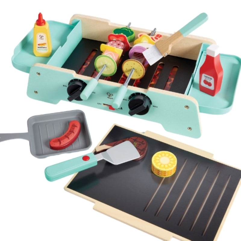 Playset - Hape Sizzling Griddle & Grill BBQ