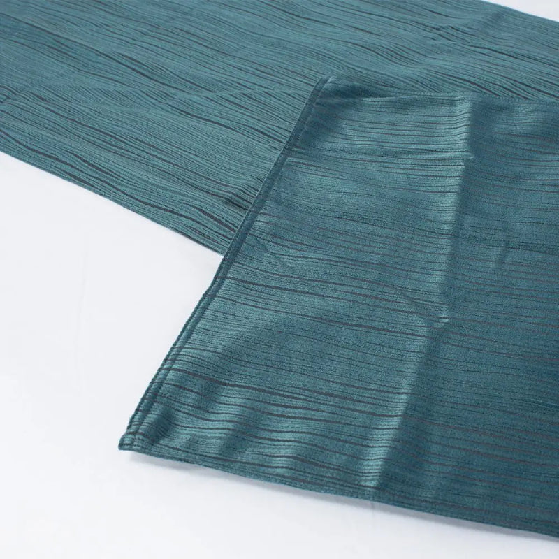 Reversible polyester bed runner in Lagoon color, perfect for Single/King Single beds, machine washable for easy care.