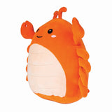 Soft and cuddly 22cm lobster plush toy in vibrant red, perfect for snuggling and imaginative play for kids.