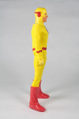 Collectible MEGO Reverse Flash figurine, 8-inch with 26 points of articulation and retro 1970s styling, perfect for collectors.