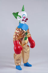 Collectible MEGO Killer Klowns Shorty figurine, 8 inches, with boxing gloves and 14 points of articulation in retro box.