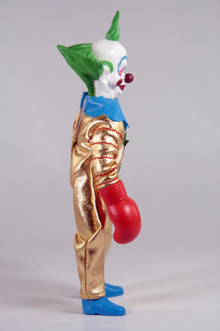 MEGO Killer Klowns Shorty collectible figurine, 8-inch, detailed with boxing gloves and articulation for dynamic poses.