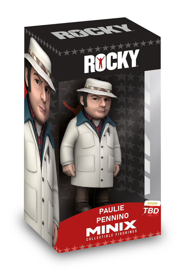 Collectible MINIX Paulie Pennino figurine, showcasing intricate details and capturing the beloved character's essence.