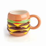 Coffee Mug - Burger (11cm)