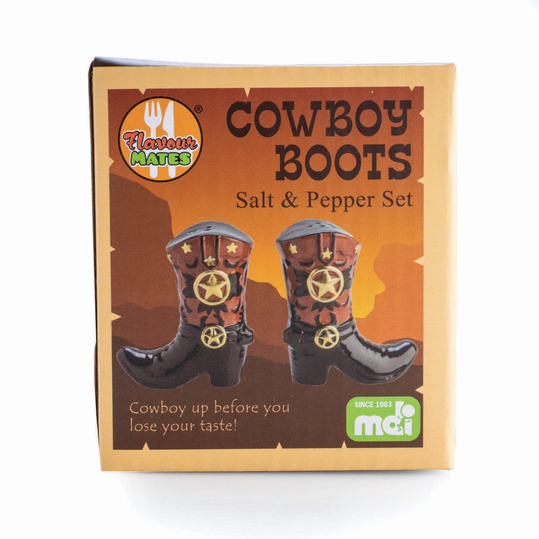 Salt & Pepper Set - Flavour Mates Cowboy Boots