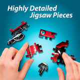 Mini 3D jigsaw puzzle of the Hogwarts Express with 155 pieces, perfect for Harry Potter fans and collectors.