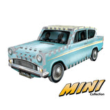 Mini 3D puzzle of the Flying Ford Anglia, perfect for Harry Potter fans, featuring intricate design and iconic car details.