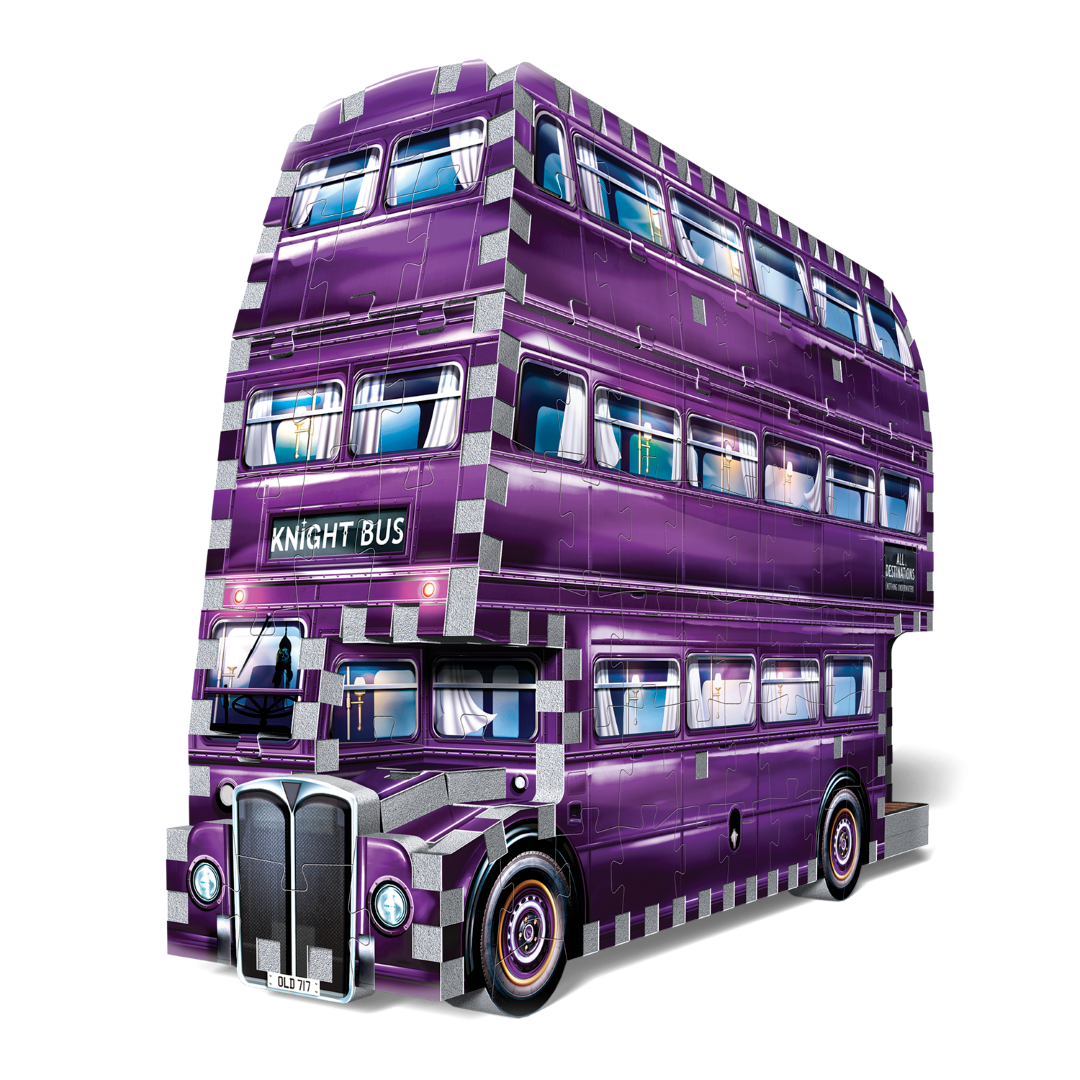 3D Jigsaw Puzzle - WREBBIT 3D THE KNIGHT BUS