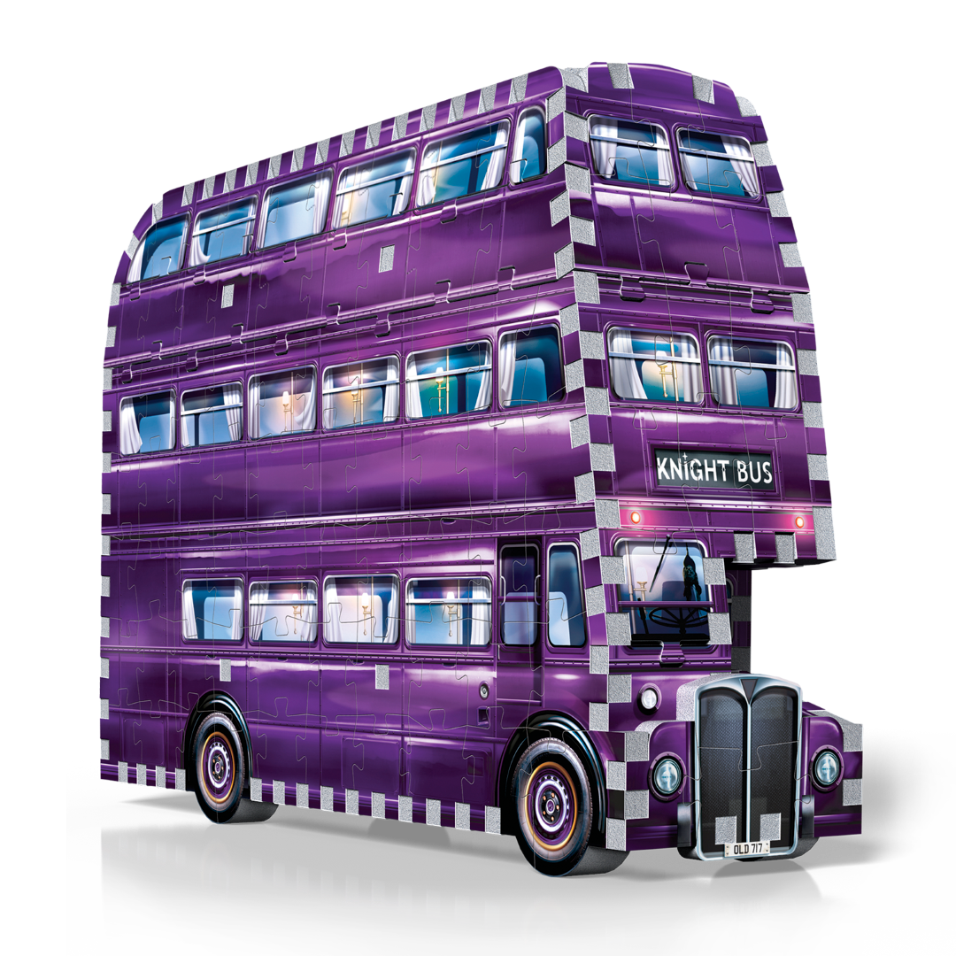 3D Jigsaw Puzzle - WREBBIT 3D THE KNIGHT BUS