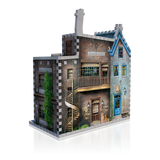 3D puzzle of Ollivander's Wand Shop from Harry Potter, featuring 295 pieces to create a magical Diagon Alley landmark.