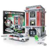 3D Jigsaw Puzzle - WREBBIT 3D GHOSTBUSTERS FIREHOUSE HQ