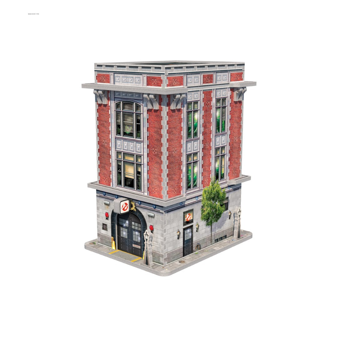 3D Jigsaw Puzzle - WREBBIT 3D GHOSTBUSTERS FIREHOUSE HQ