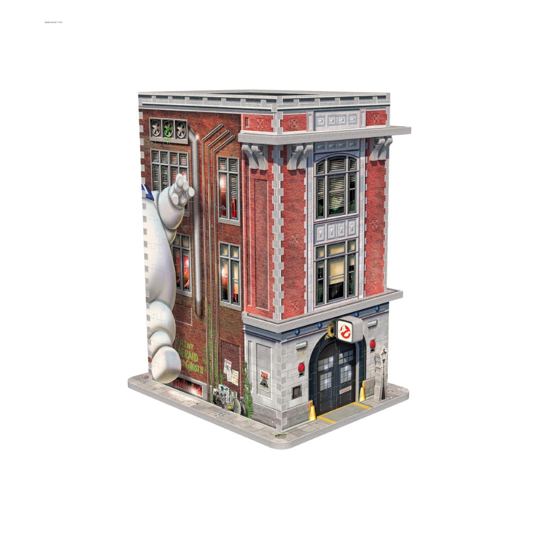 3D Jigsaw Puzzle - WREBBIT 3D GHOSTBUSTERS FIREHOUSE HQ