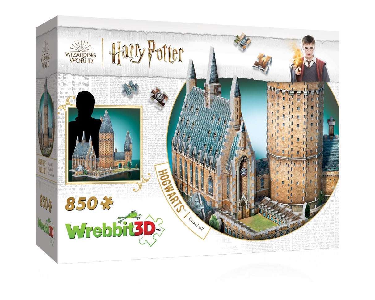 3D Jigsaw Puzzle - WREBBIT 3D HOGWARTS GREAT HALL