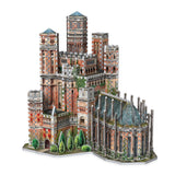 3D jigsaw puzzle of the Red Keep from Game of Thrones, featuring 845 detailed pieces for a stunning display.