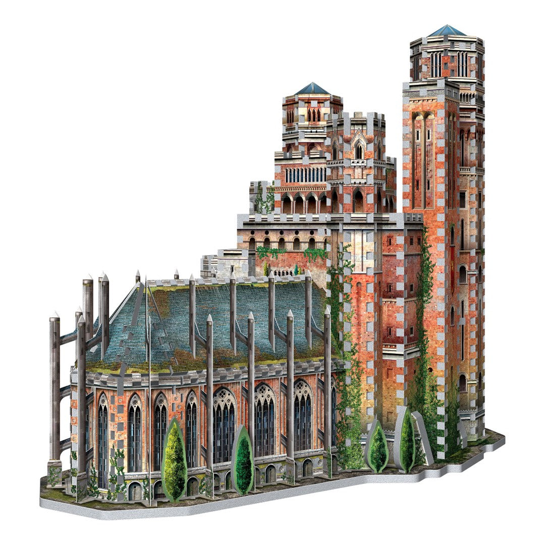 3D jigsaw puzzle of the Red Keep, 845 pieces intricately designed for Game of Thrones fans, perfect for display and fun gatherings.