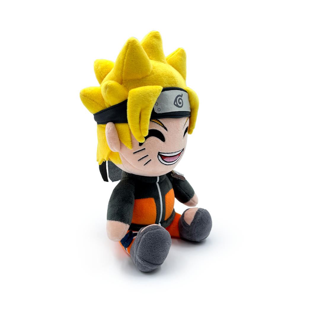 9-inch Youtooz Naruto plush featuring spiky yellow hair, Konoha headband, whisker marks, and stylish orange jumpsuit.