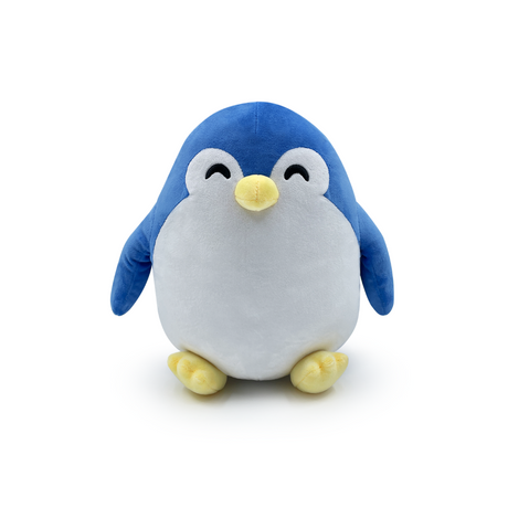 Adorable 9-inch penguin plush from Spy X Family, featuring cute details and soft minky for ultimate cuddling comfort.