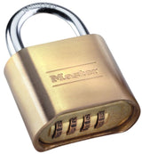 Masterlock Combination Brass Padlock-50mm (Each)