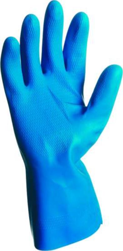Blue Silver Lined Rubber-6.5 - 10.5 (Pair)