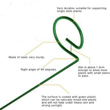 Plant Metal Stake Support Stick (Dark Green)