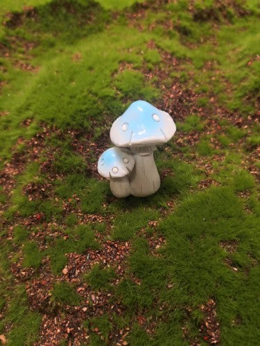 Ornament - Blue Mushroom