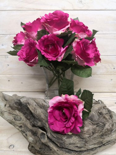 Artificial Cut Rose Stem (Beauty)