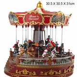 Musical Carousel with LED Lights