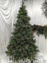 Luxury Mixed Pine Christmas Tree with 700 LED Lights (7')