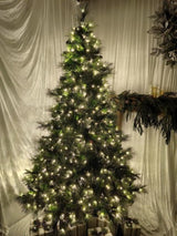 Luxury Mixed Pine Christmas Tree with 700 LED Lights (7')