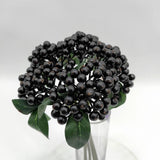 Artificial Berry Bunch X 5 (Black)