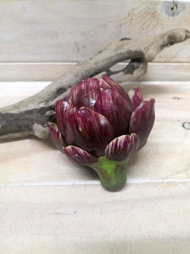 Artificial Artichoke Head (Burgundy)