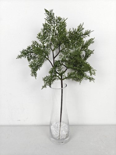 Artificial Soft Cedar Pine Spray (Green)