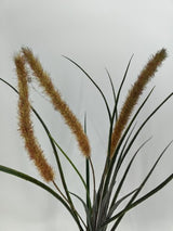 Artificial Cattail Grass Bush (Brown)