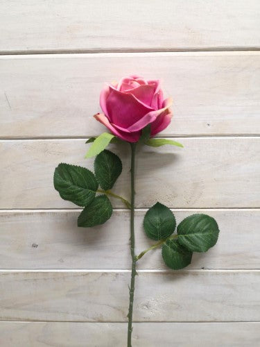 Artificial Limbo Rose Bud Stem (Mauve Beauty)