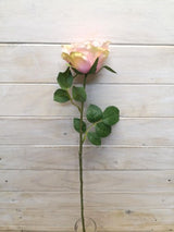 Artificial Limbo Rose Bud Stem (Pink)
