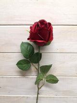 Artificial Limbo Rose Bud Stem (Red)