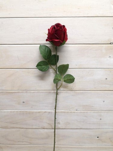 Artificial Limbo Rose Bud Stem (Red)