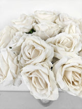 Artificial Alice Rose Stem (Ivory)