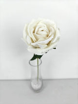 Artificial Alice Rose Stem (Ivory)