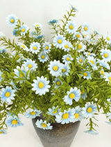 Artificial Wild Daisy Spray (Baby Blue)