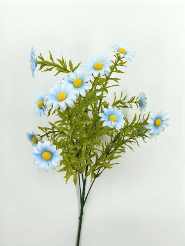 Artificial Wild Daisy Spray (Baby Blue)
