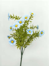 Artificial Wild Daisy Spray (Baby Blue)