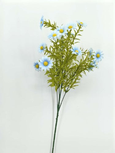 Artificial Wild Daisy Spray (Baby Blue)