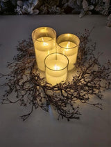 Flameless Acrylic Candle - Remote Control (Set of 3)