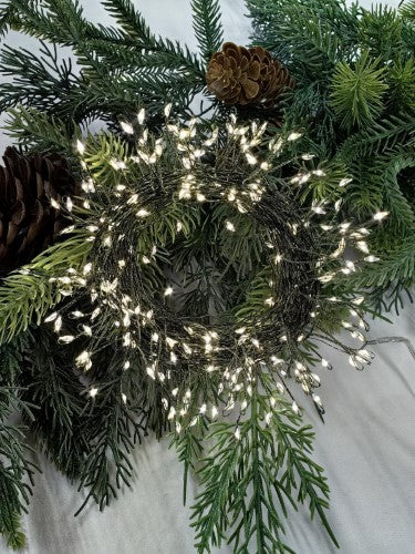 Firecracker Green String with 300 Warm Lights (9M )