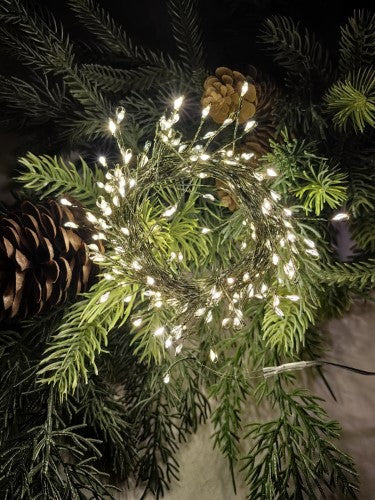 Firecracker Green String with 100 Warm Lights (3M)