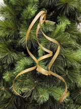 Tree Ornament - Glitter Curly Twig Spray X 3 (Gold)